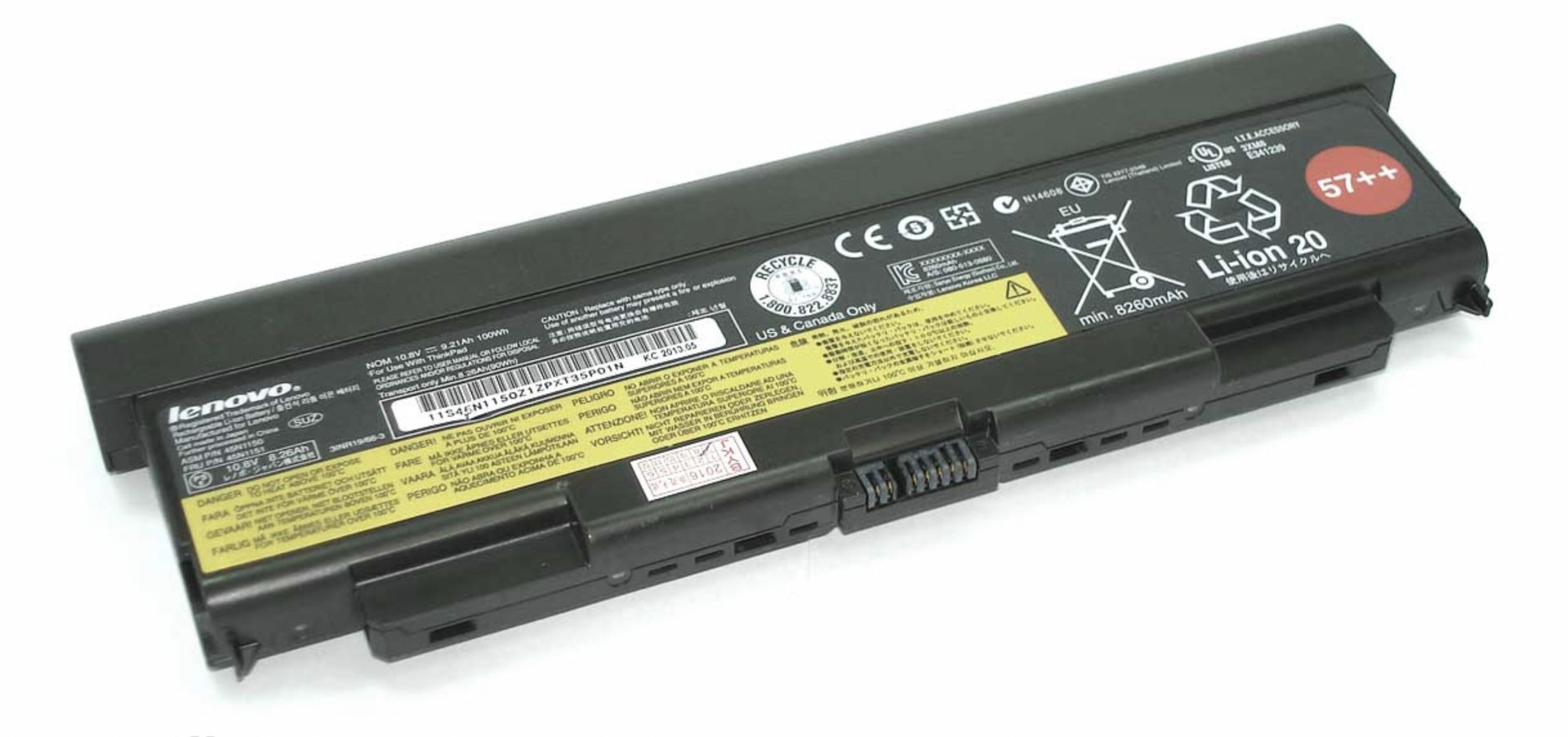 Аккумулятор Lenovo ThinkPad T440P 10.8V, 100Wh, Original