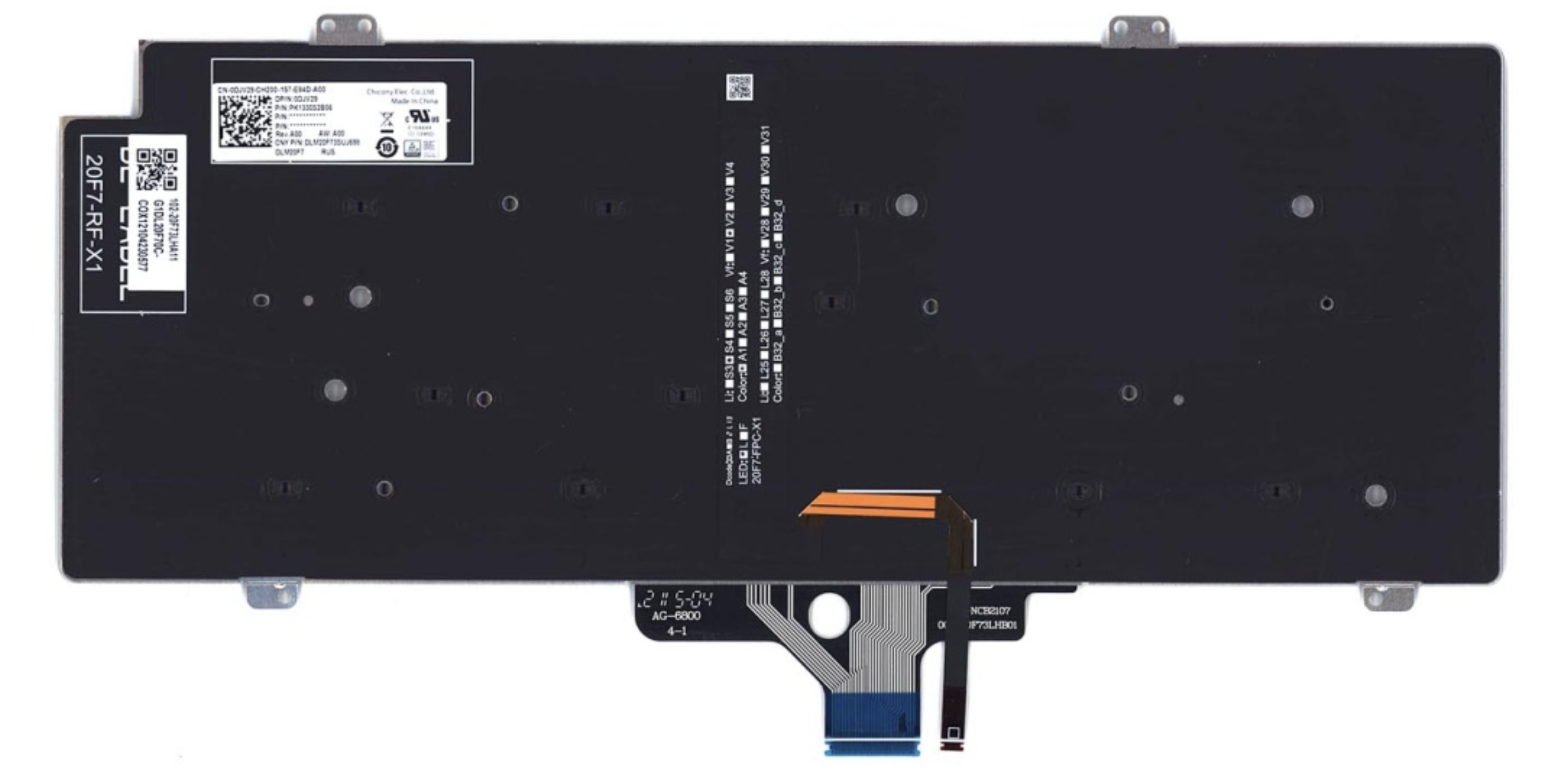 Клавиатура Dell Latitude 9520 OEM