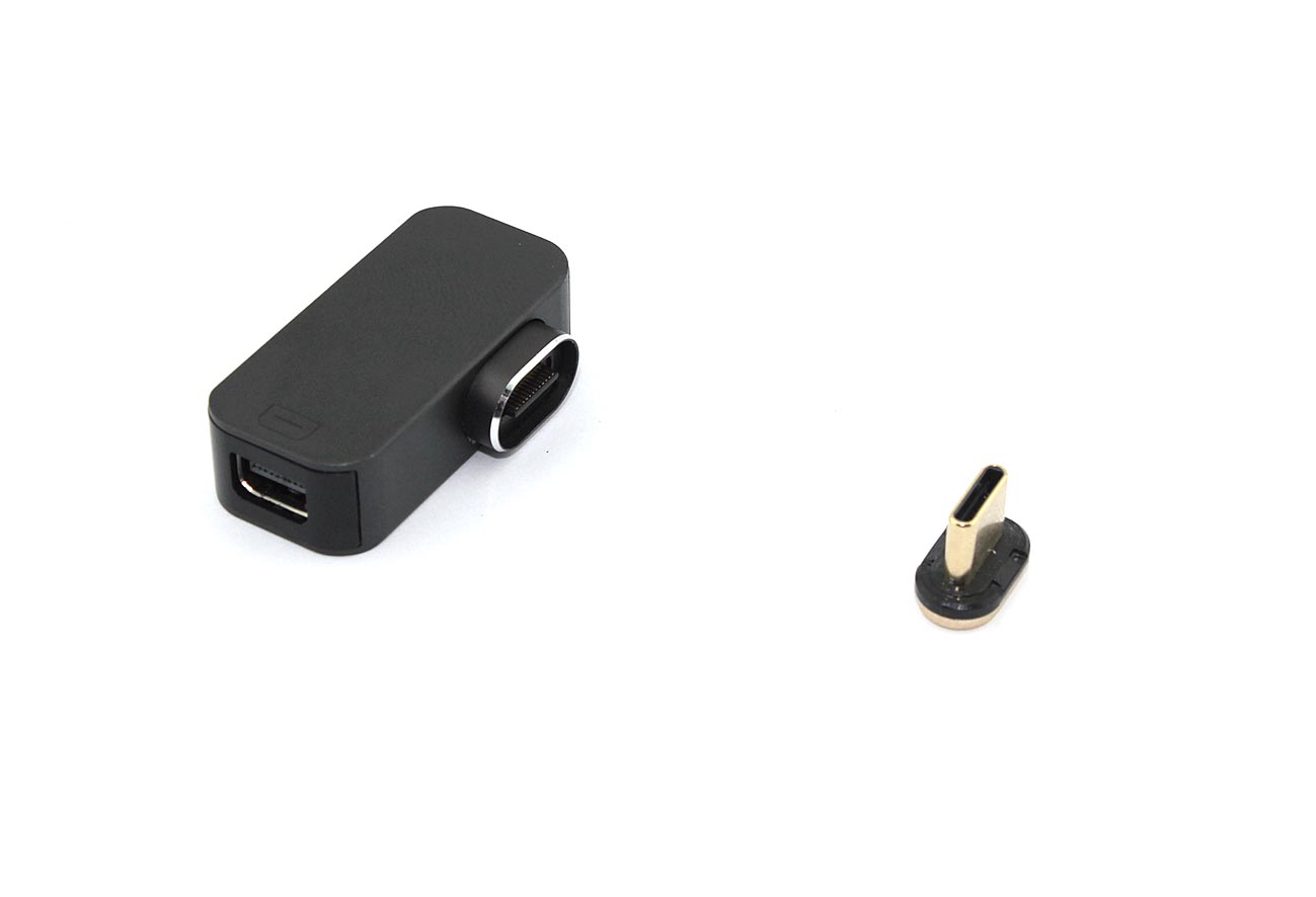 Переходник Type C папа на mini Display Port мама с магнитным разъемом