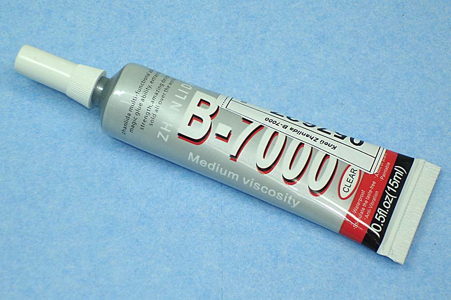 Клей Zhanlida B-7000 прозрачный 15мл 10 шт