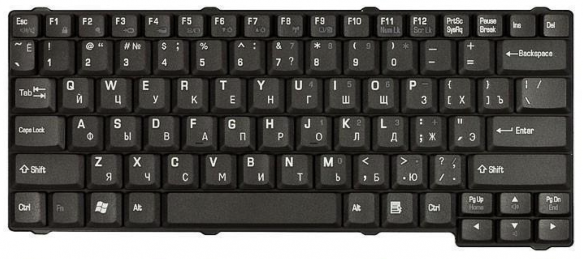 Клавиатура Toshiba Satellite L10 OEM