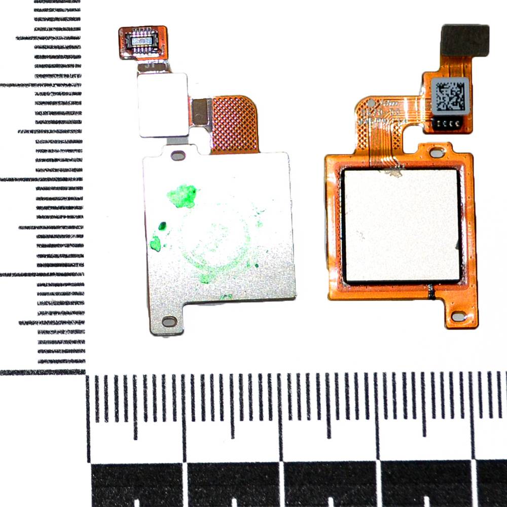 Шлейф Xiaomi Mi A1/Mi 5X + сканер отпечатка пальца золото orig Factory