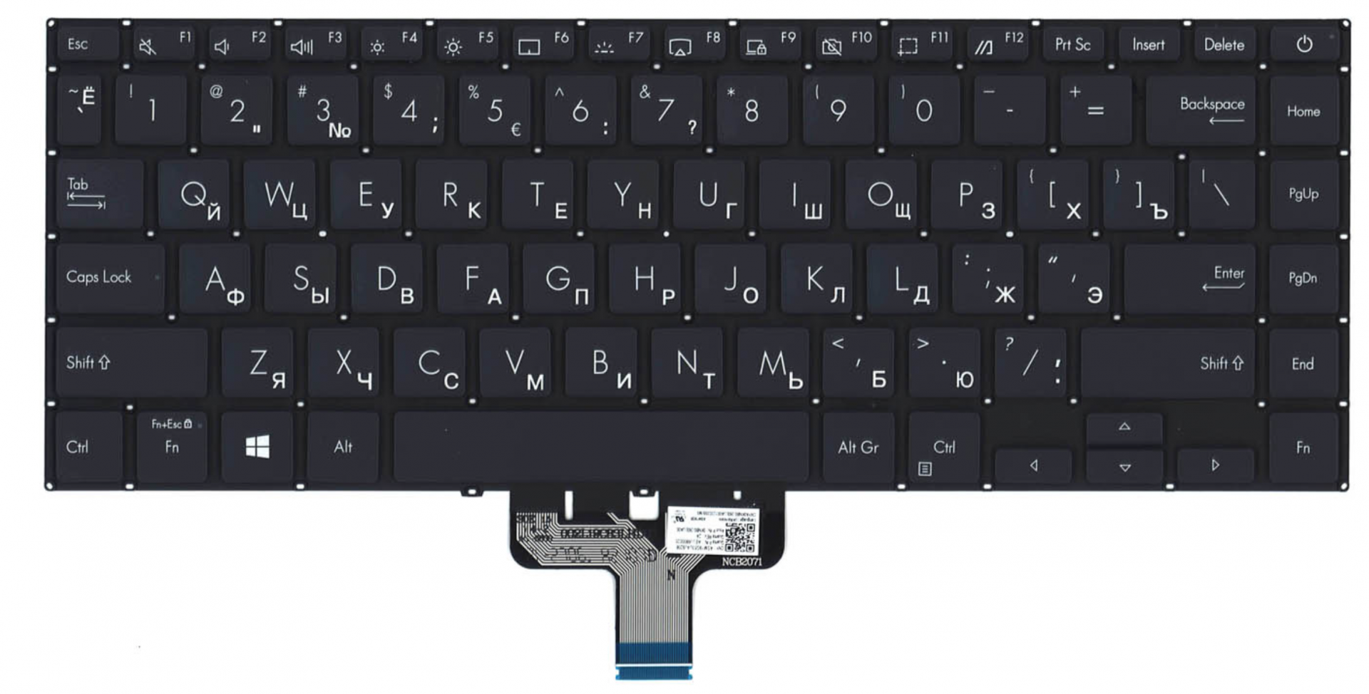 Клавиатура Asus Zenbook UX435EG OEM