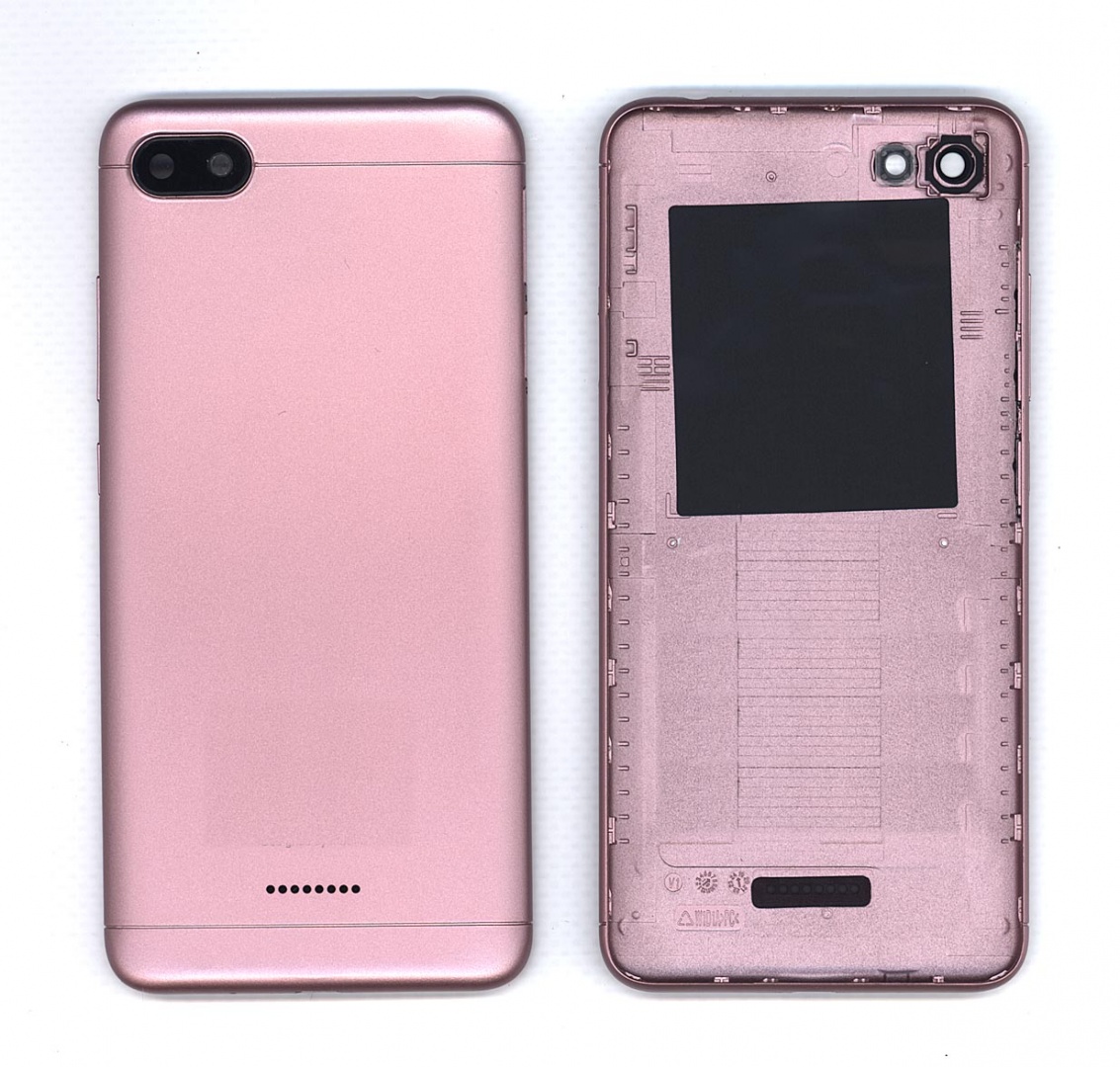 Задняя крышка для Xiaomi Redmi 6A Rose Gold