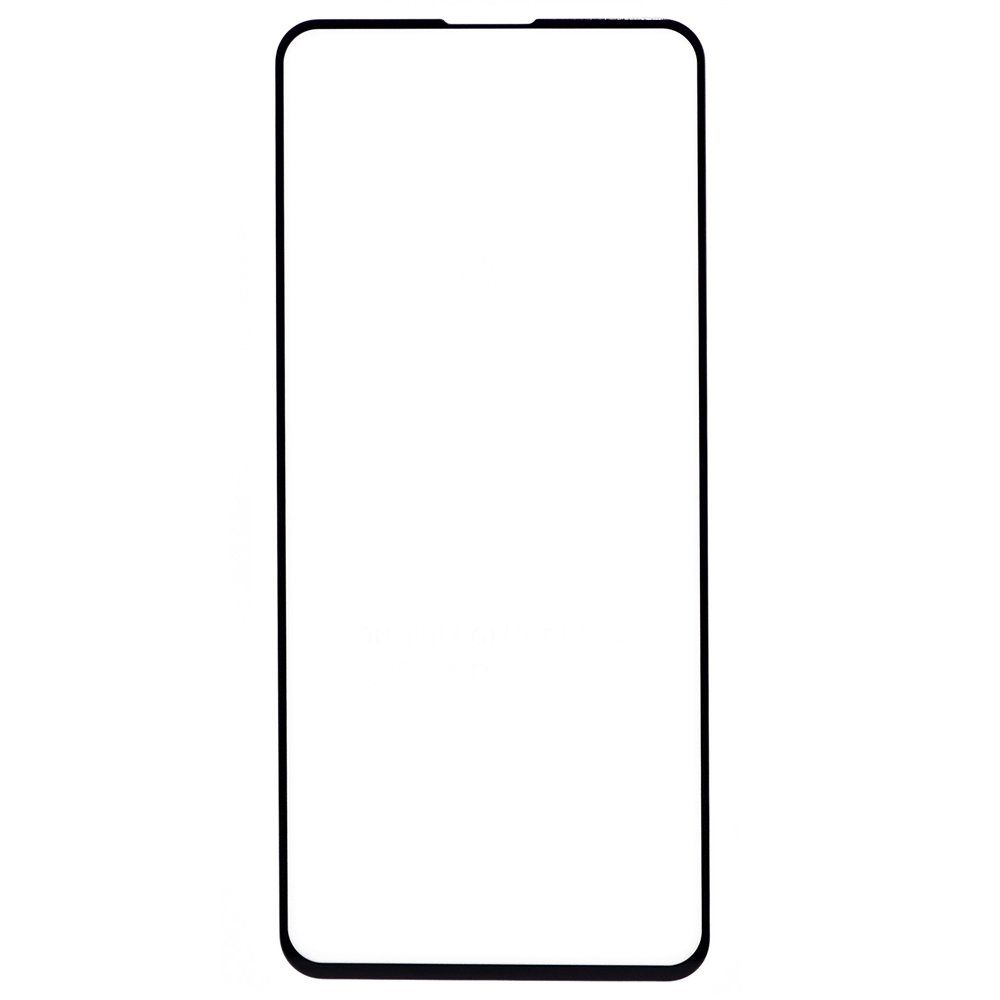 Защитное стекло Xiaomi Redmi Note9S YOLKKI Progress 2,5D Full Glue с рамкой черное /в упаковке/