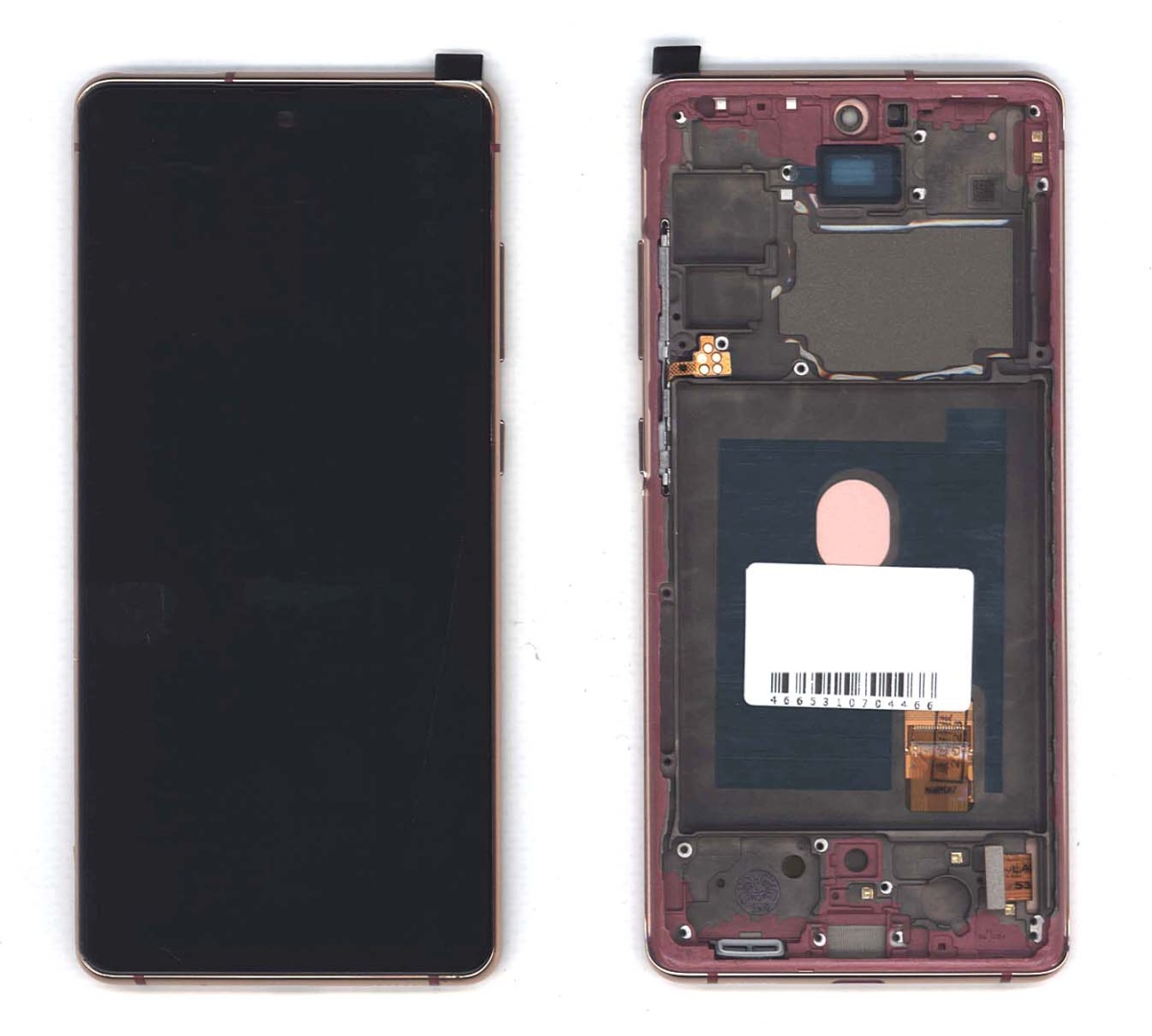 Дисплей для Samsung Galaxy S20 FE SM-G780F оранжевый