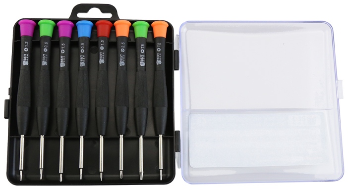 Набор отвёрток Best BST-8801B 8 в 1 черный