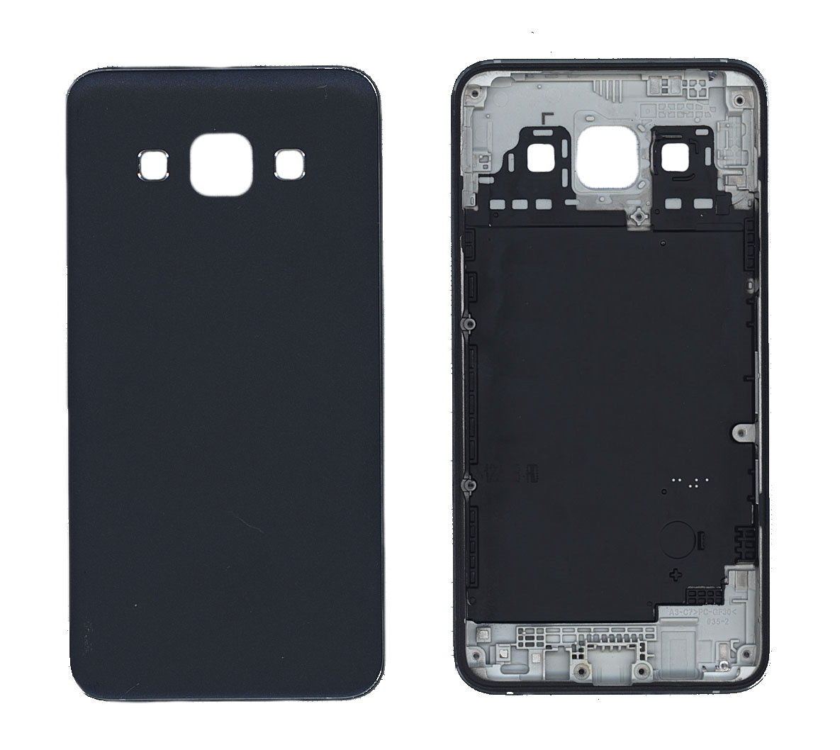 Задняя крышка для Samsung Galaxy A3 SM-A300F черная