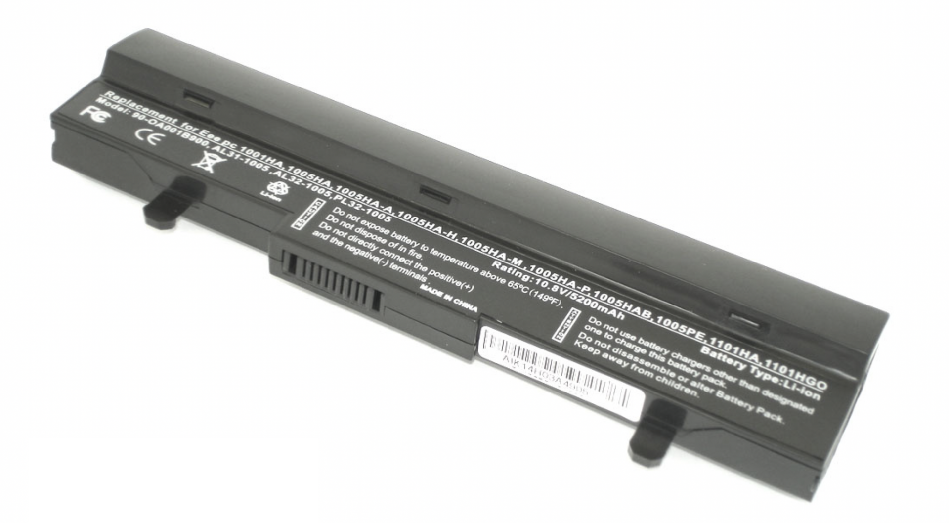 Аккумулятор ASUS Eee PC 1001 10.8V, 5200mAh, OEM