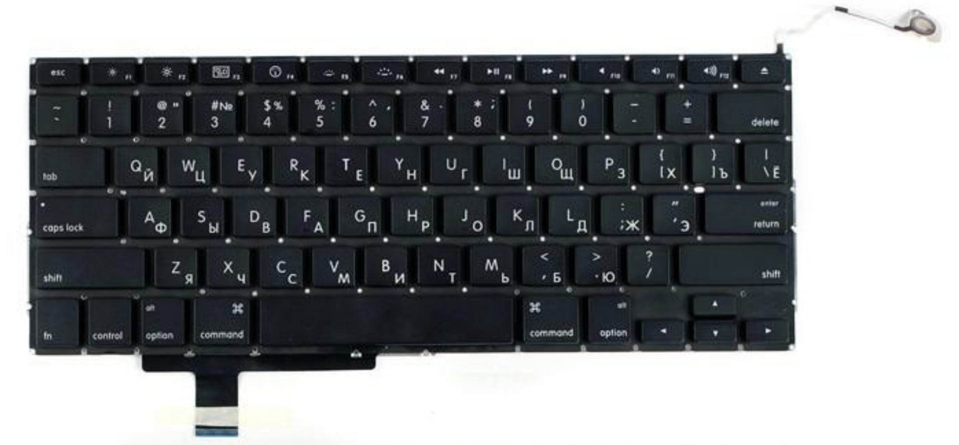 Клавиатура Apple MacBook Pro 17" середина 2010 A1297 (MC024LL/A) Original