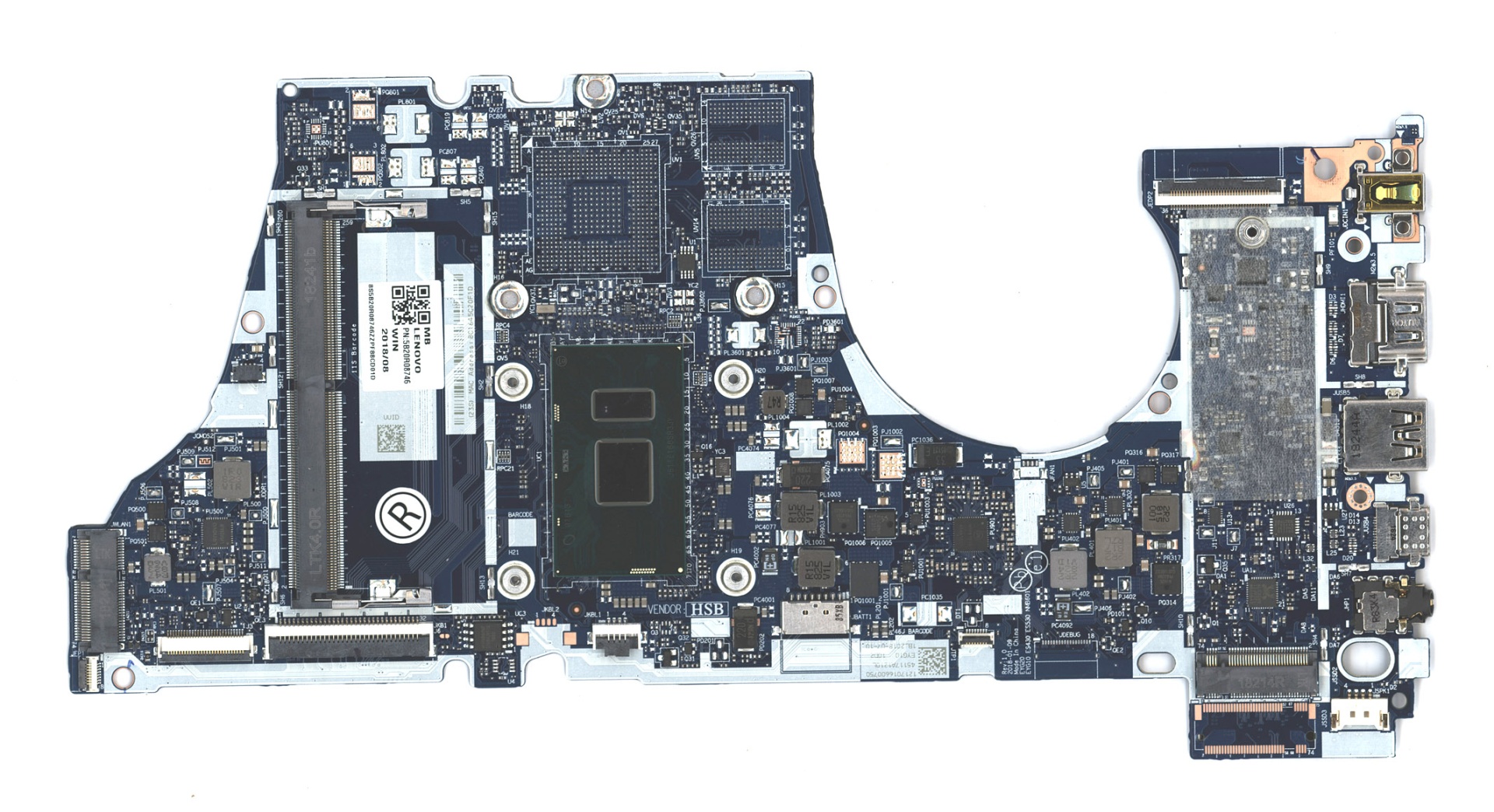 Материнская плата для Lenovo Yoga 530-14IKB / Flex 6-14IKB WIN i3-7130U UMA BL FP