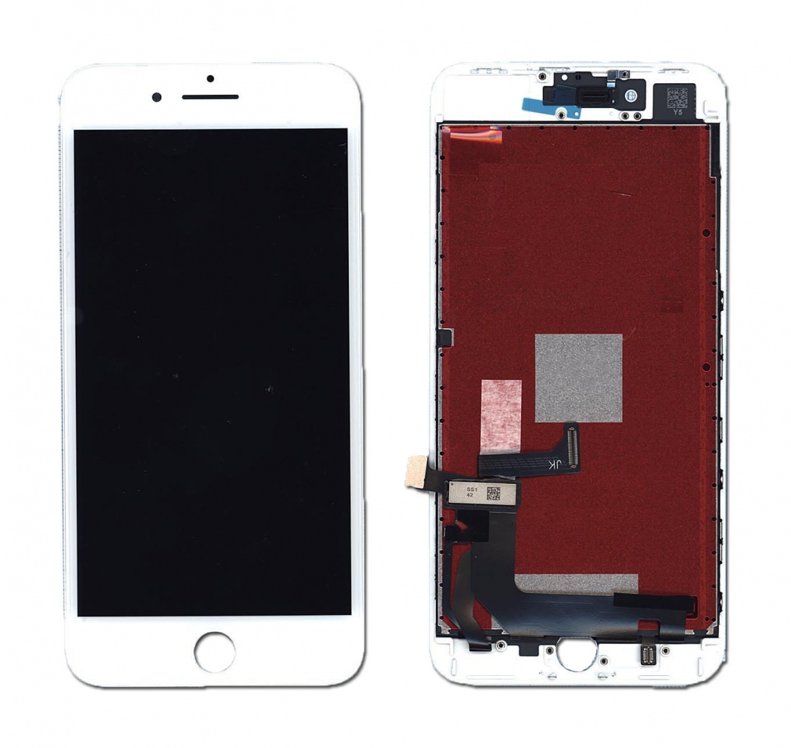 Дисплей для iPhone 8 Plus в сборе с тачскрином (AAA) белый