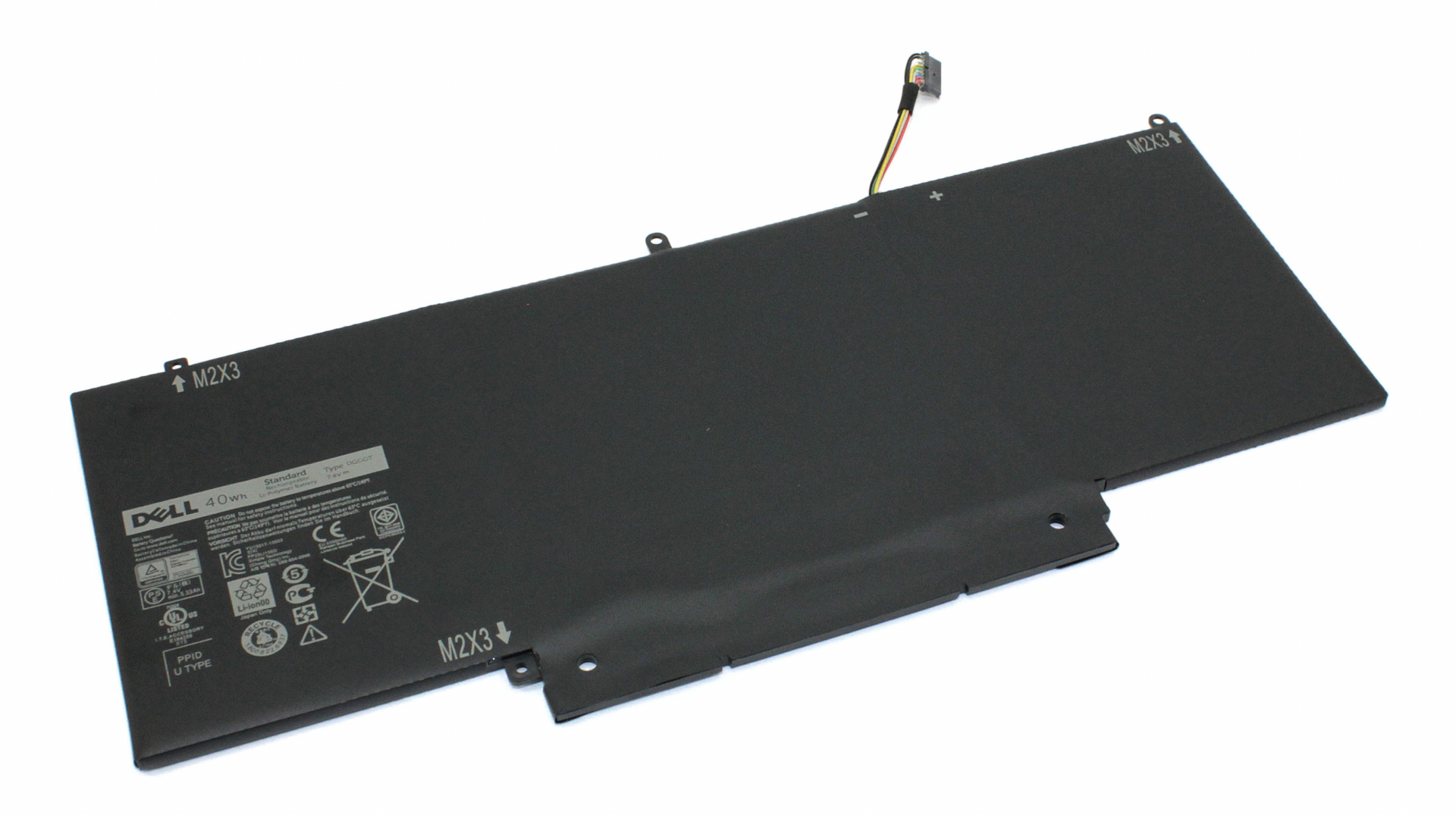 Аккумулятор DELL XPS 11 7.4V, 5400mAh, Original