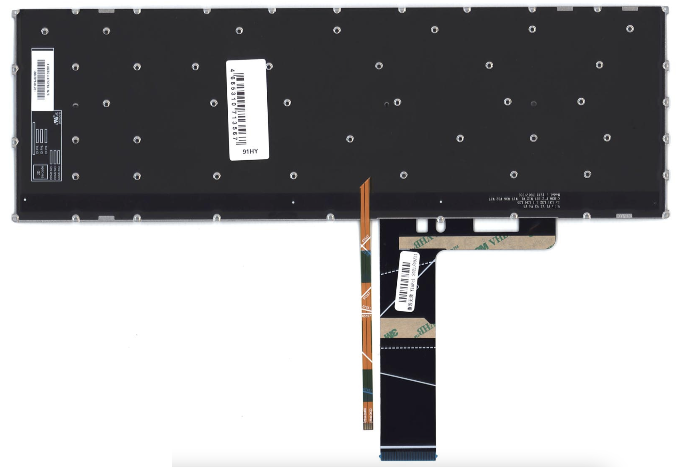 Клавиатура Lenovo IdeaPad Flex 5-15IIL05 с подсветкой, OEM