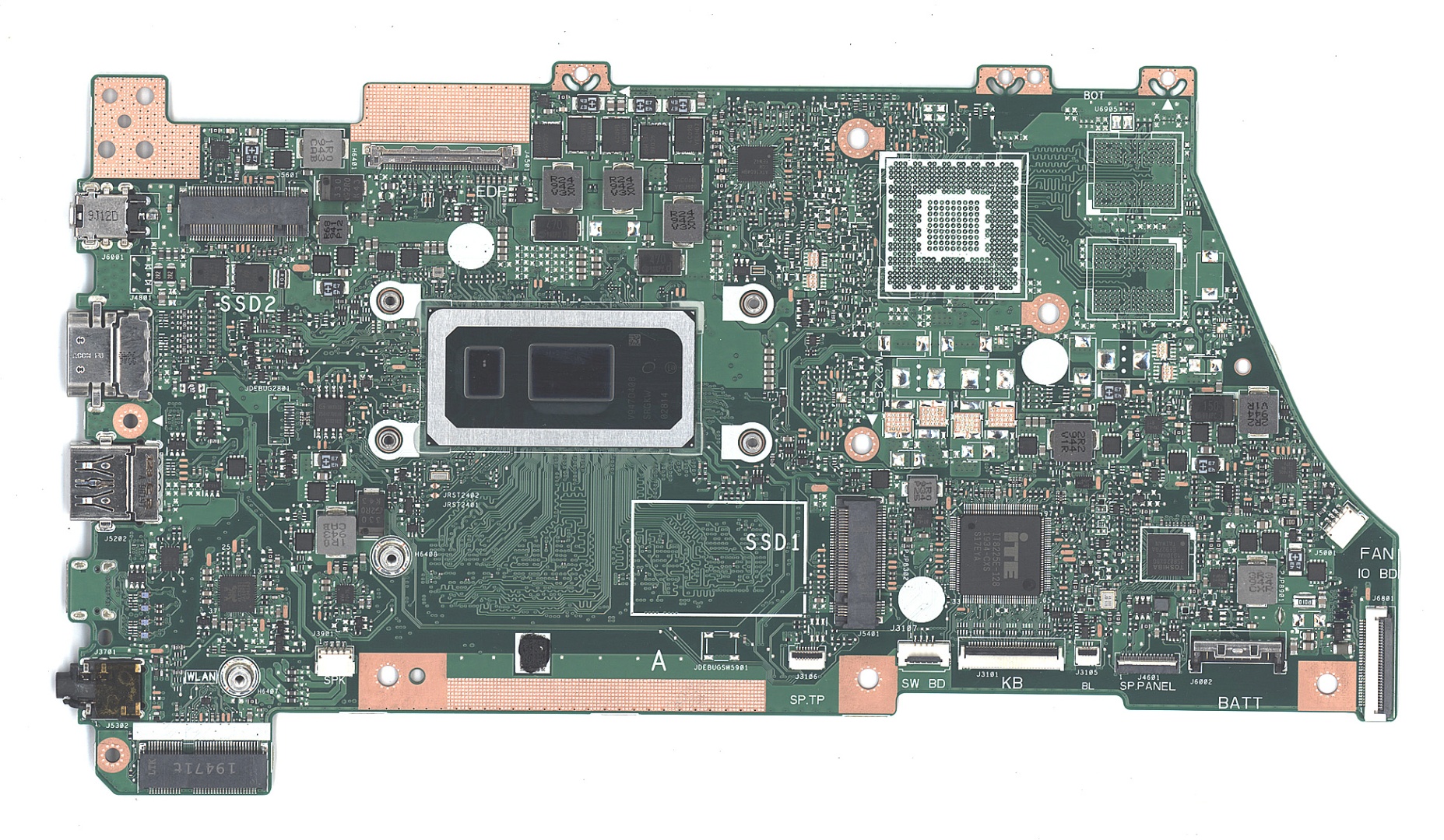 Материнская плата для Asus X432FA 8G/I7-10510U