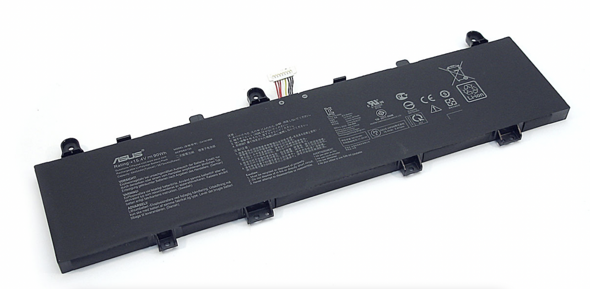 Аккумулятор Asus TUF Gaming A17 FA706IU-H7220T 15.4V, 5675mAh, Original