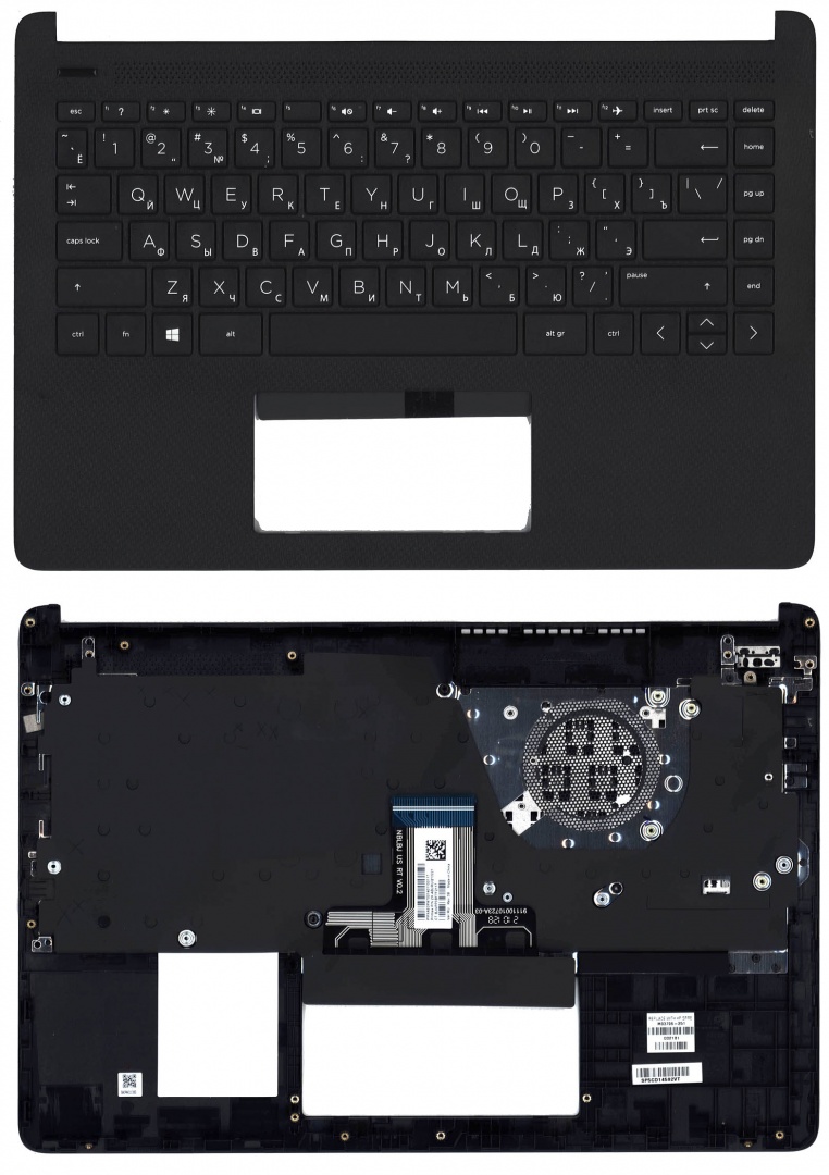 Клавиатура для ноутбука HP 14S-DQ 14S-FQ топкейс