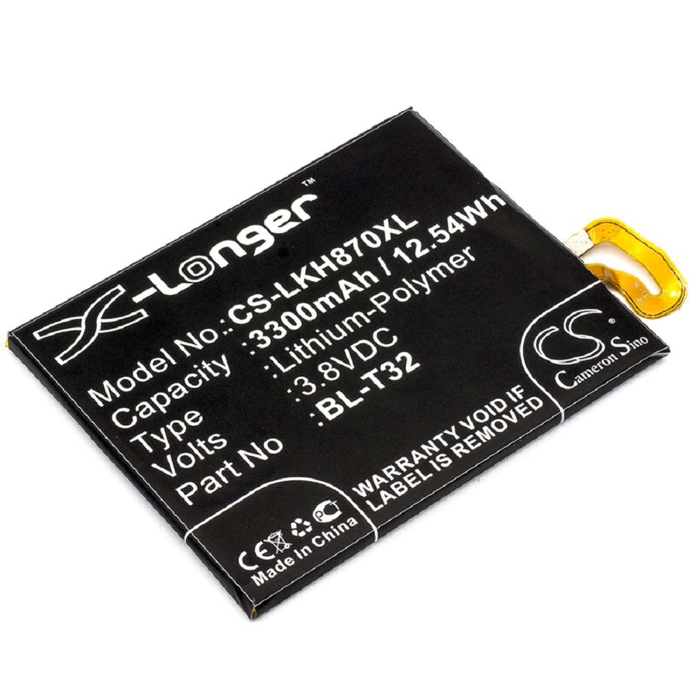 Аккумулятор CS-LKH870XL BL-T32 для LG AS993, VS996  3.8V / 3300mAh / 12.54Wh
