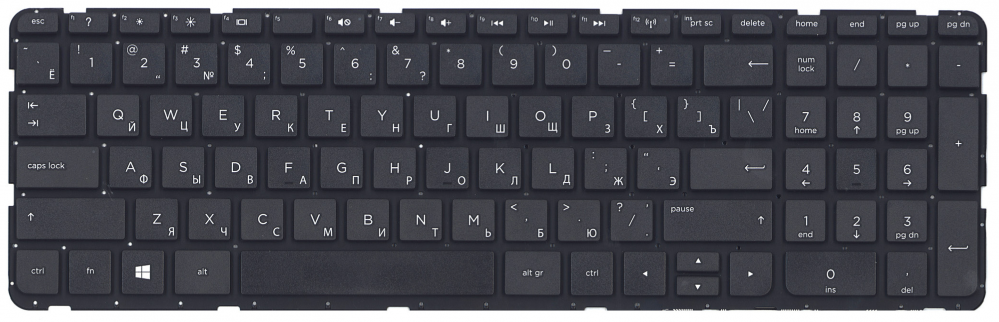 Клавиатура HP Pavilion SleekBook 15-g без рамки, OEM