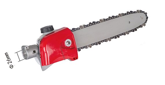 Насадка-сучкорез на бензокосу с масляным бачком Ф26  7 шлицов 102048