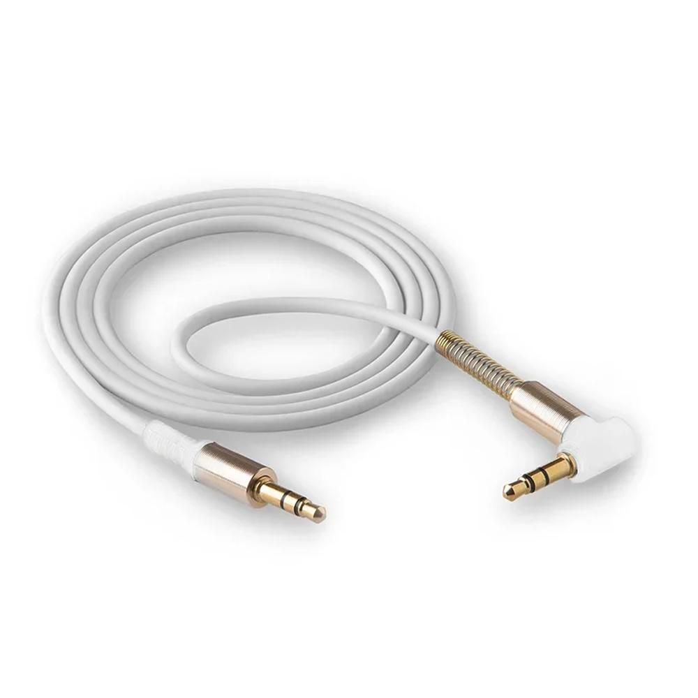 Кабель AUX WALKER WCA-710 белый (1м)