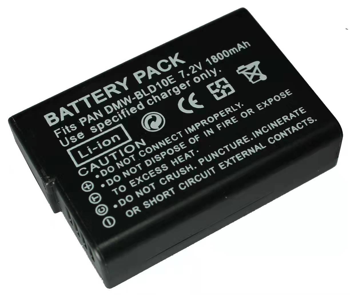 Аккумуляторная батарея для видеокамеры Panasonic Lumix DMC-G3 (DMW-BLD10) 7.2V 1010mAh Li-ion