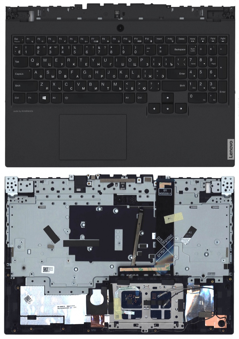 Клавиатура для ноутбука Lenovo Legion 5-15IMH6 топкейс