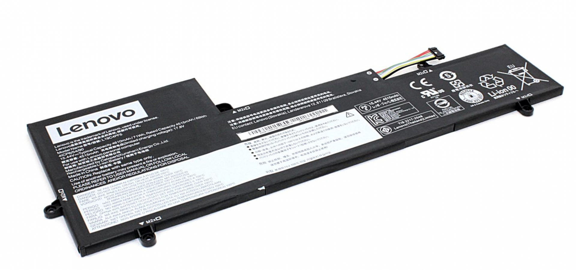 Аккумулятор Lenovo Yoga Slim 7-15IIL05 15.44V, 4625mAh, Original