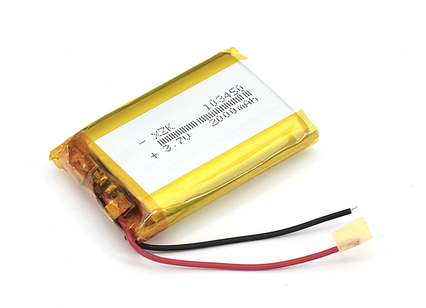 Аккумулятор Li-Pol (батарея) 10*34*50мм 2pin 3.7V/1800mAh