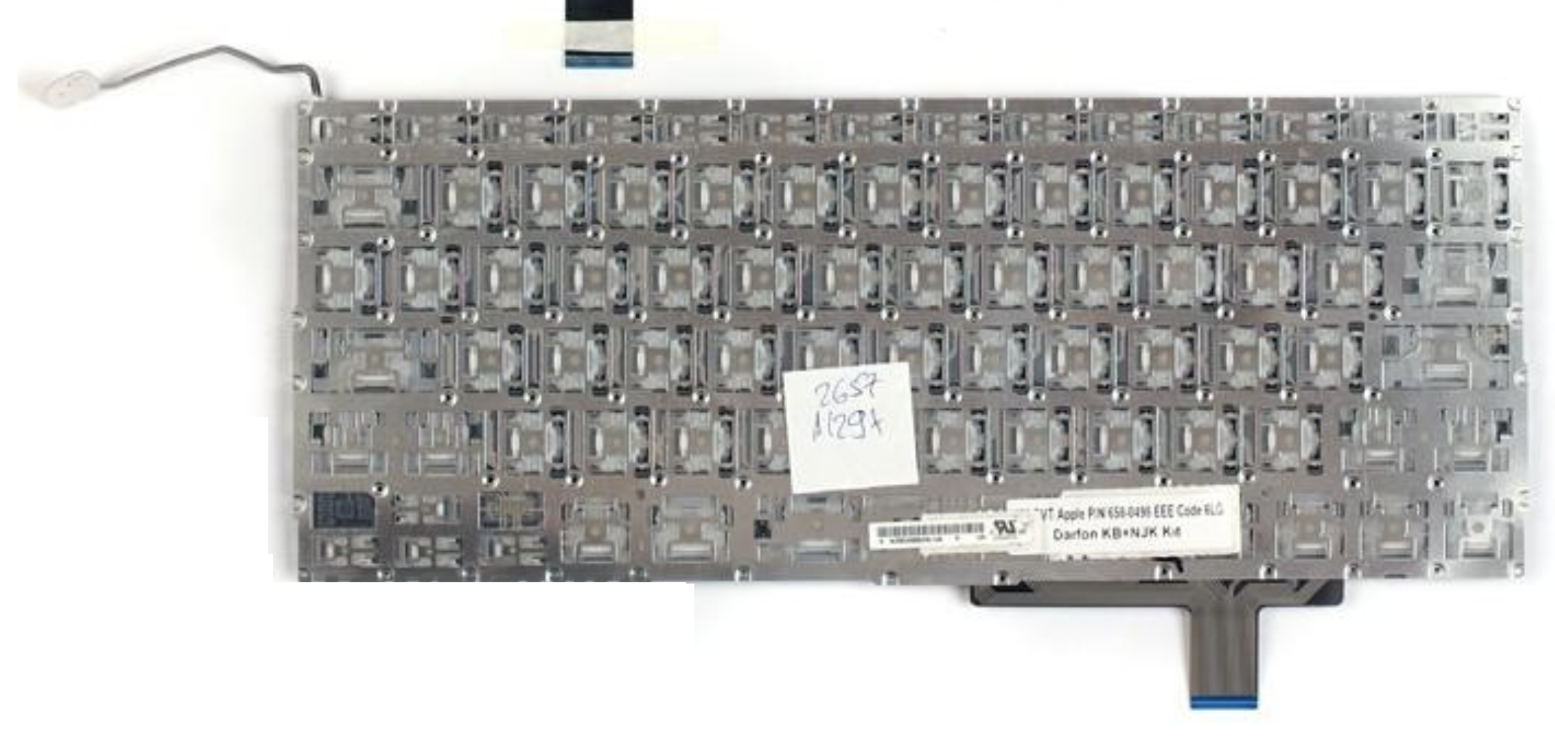 Клавиатура Apple MacBook Pro 17" середина 2010 A1297 (MC024LL/A) Original