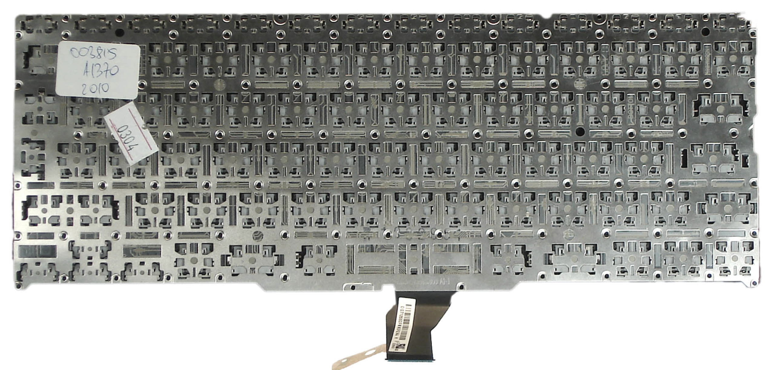 Клавиатура Apple MacBook Air 11.6" конец 2010 A1370 (MC505LL/A) большой Enter, без подсветки, OEM