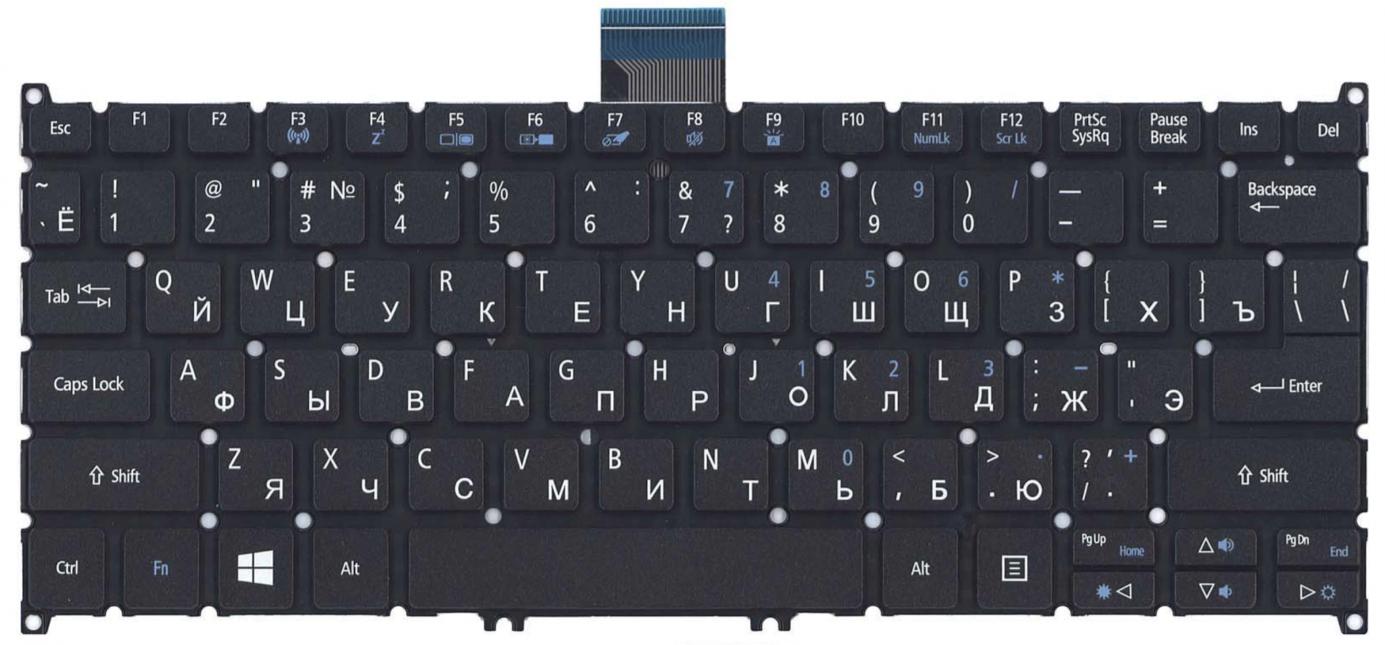 Клавиатура Acer Aspire V5-122 OEM