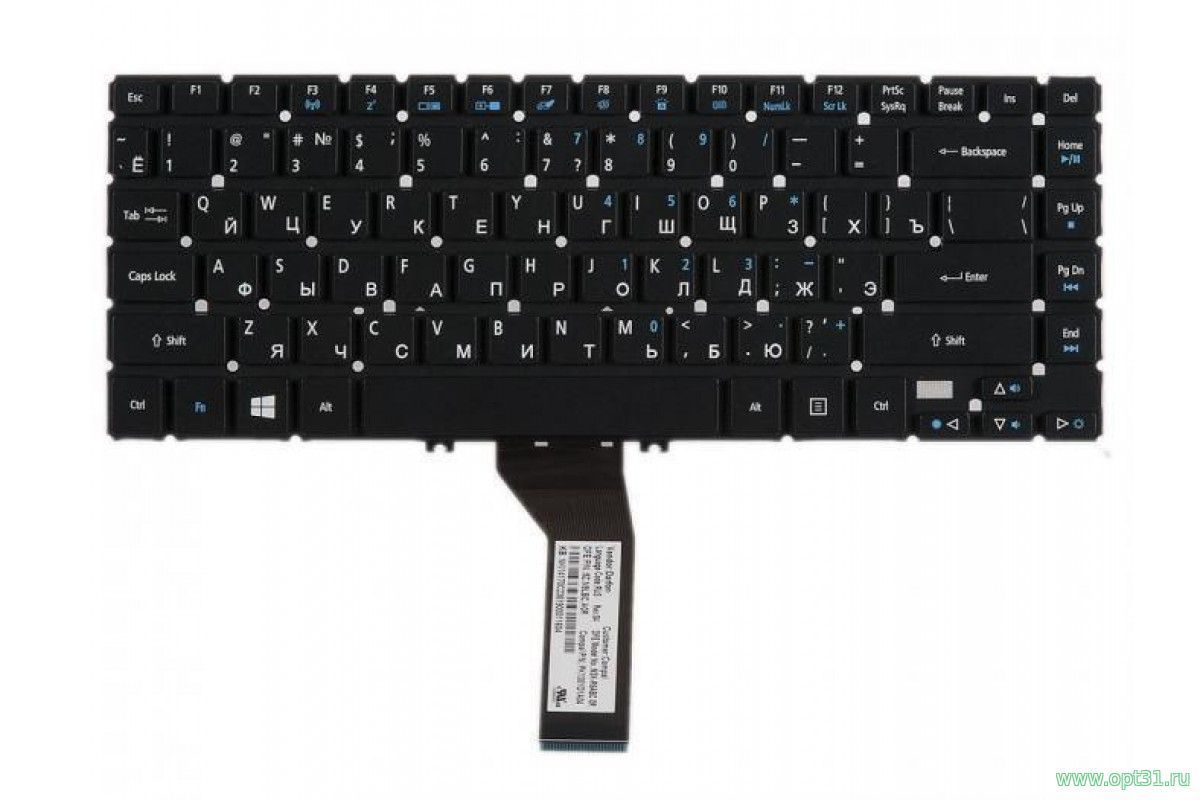 Клавиатура Acer R7-571 + подсветка