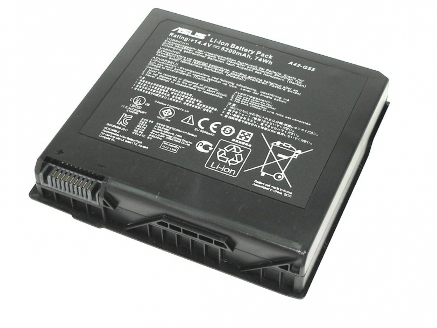 Аккумулятор ASUS ROG G55 14.4V, 74Wh, Original