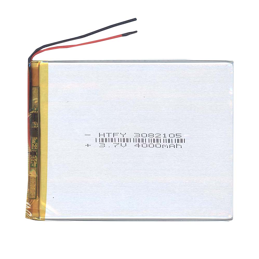 Аккумулятор Li-Pol (батарея) 3*82*105мм 2pin 3.7V/4000mAh