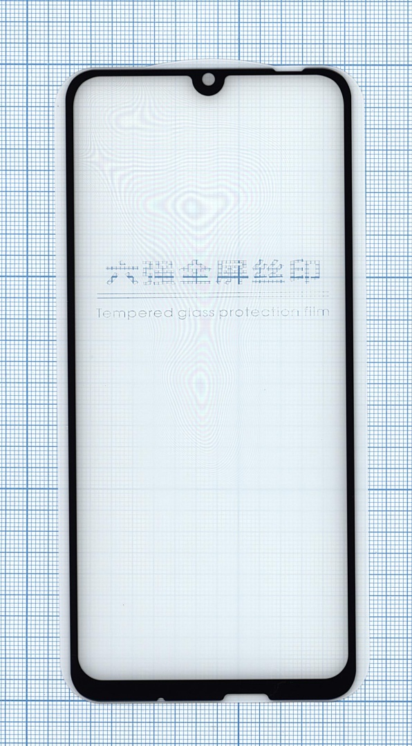 Защитное стекло "Полное покрытие" для Huawei Honor 10 lite черное