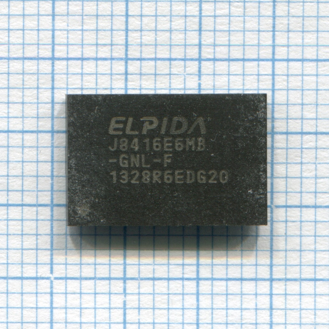 Микросхема оперативной памяти ELPIDA DDR3LRS 1GB J8416E6MB-GNL-F