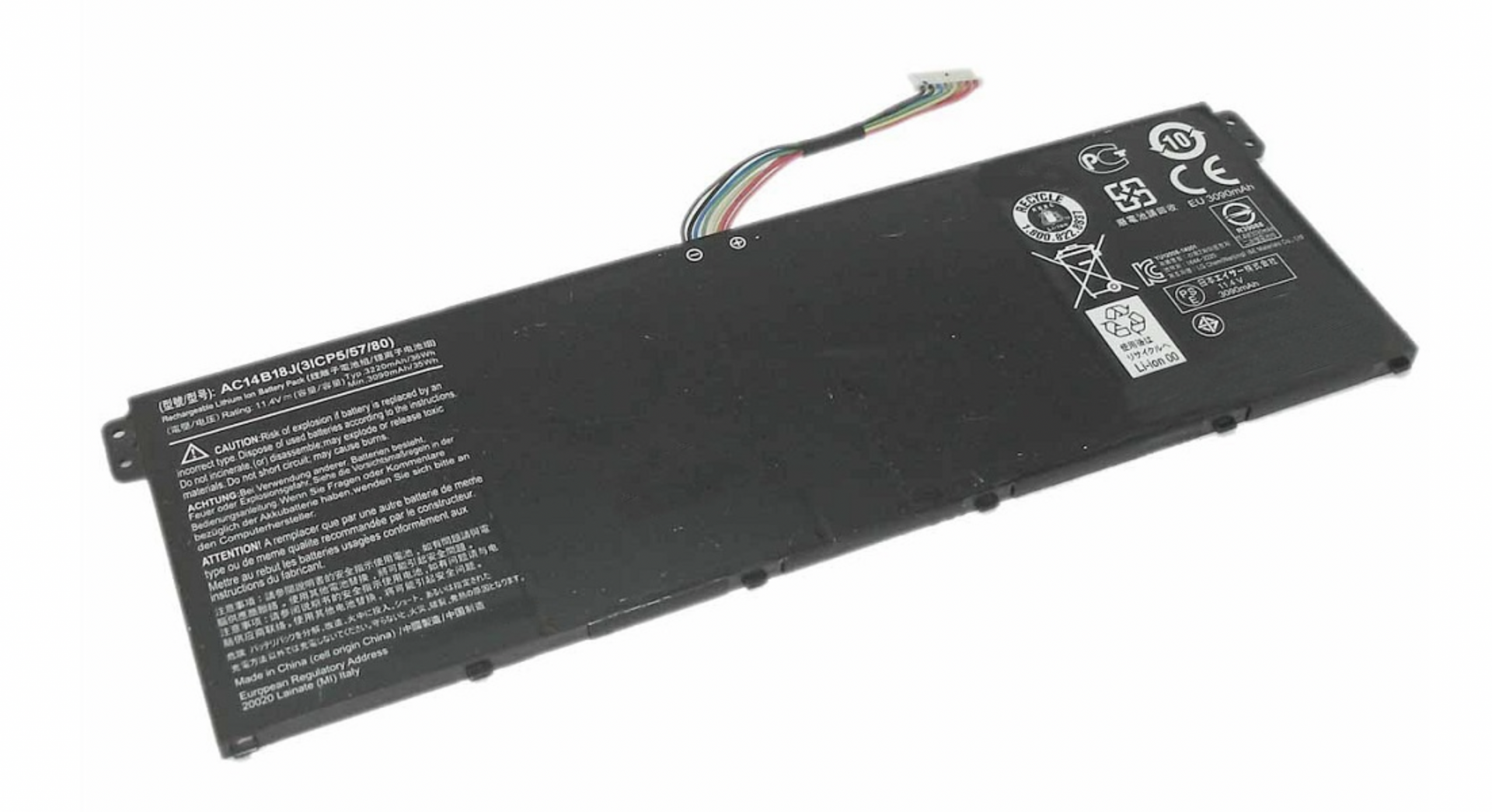Аккумулятор Acer Aspire E3-111 11.4V, 3220mAh, Original