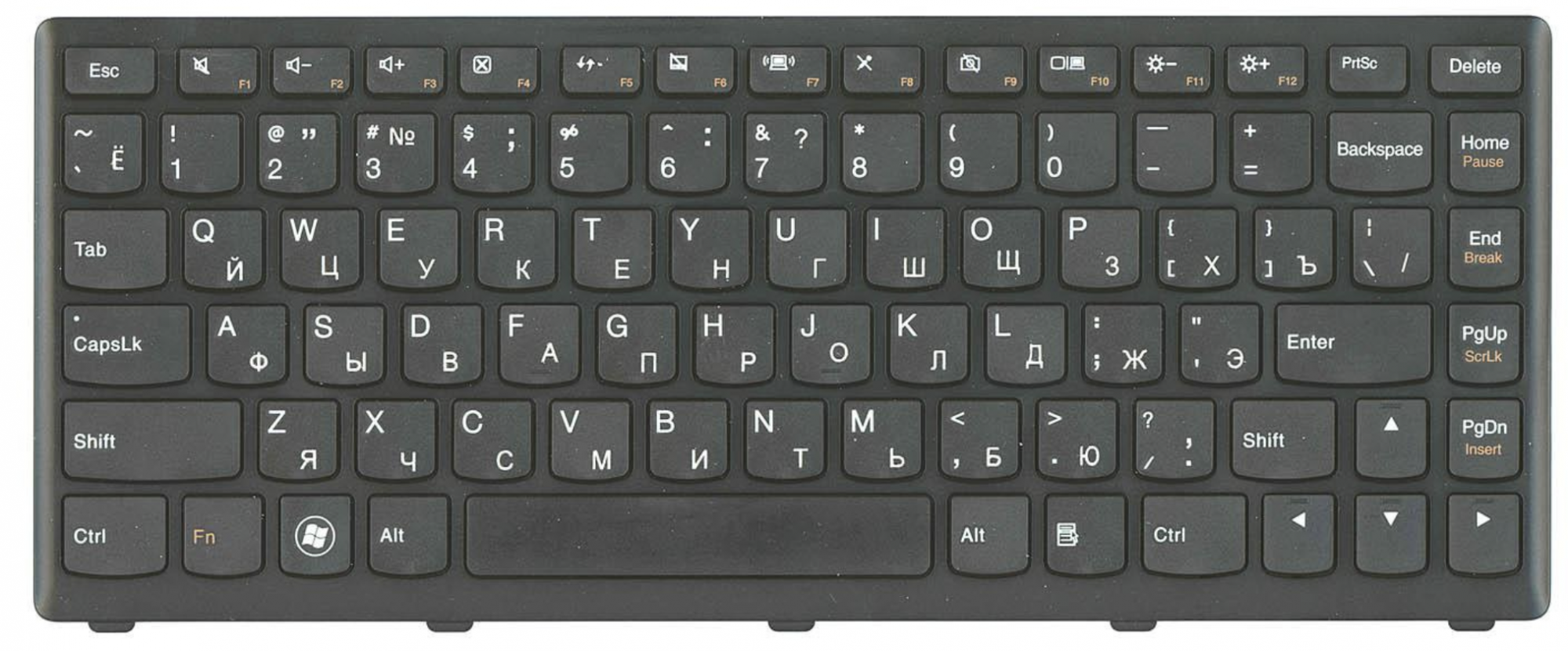 Клавиатура Lenovo IdeaPad S300 OEM