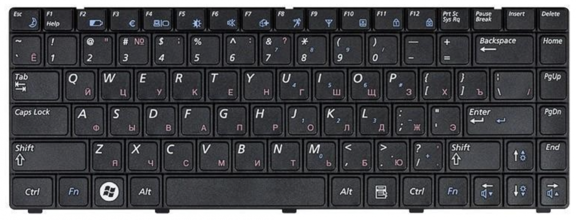 Клавиатура Samsung R463 OEM