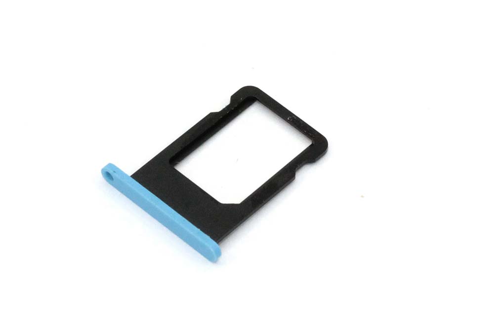 Лоток для SIM-карты Apple IPhone 5С синий
