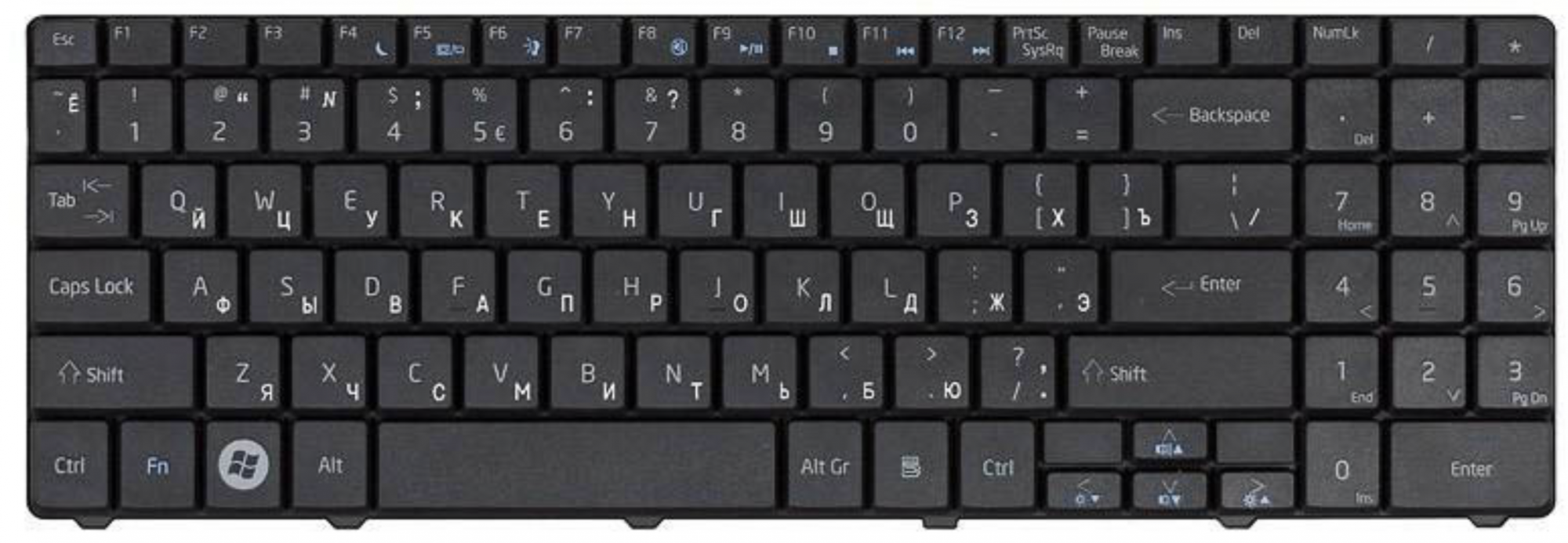 Клавиатура Acer Aspire 5516 OEM