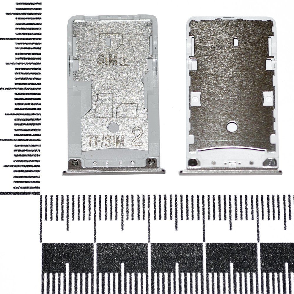 Держатель сим-карты Xiaomi Redmi4 золото orig Factory