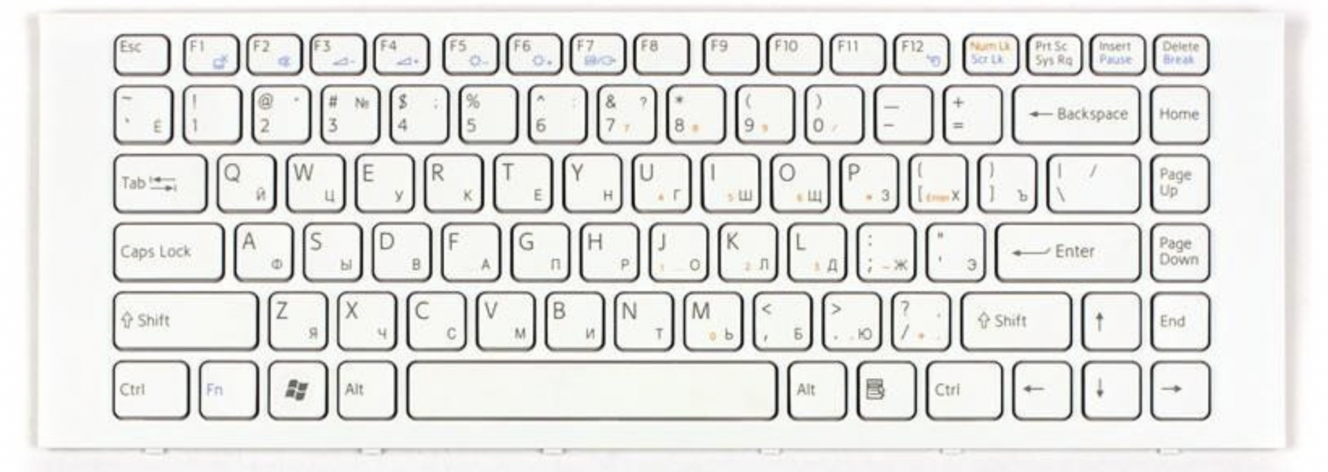 Клавиатура Sony VAIO VPC-EG1S1R/B OEM