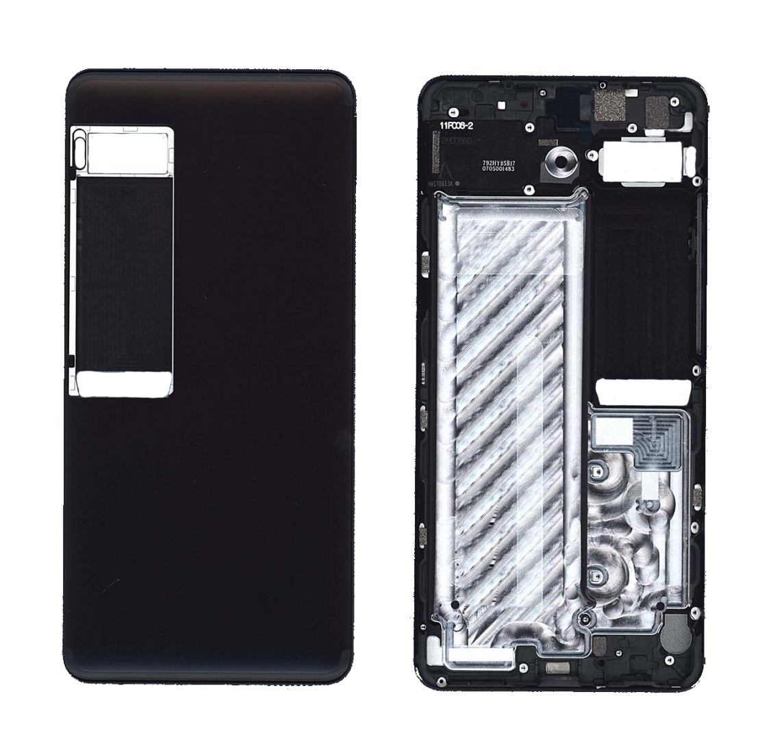 Задняя крышка для Meizu Pro 7 черная