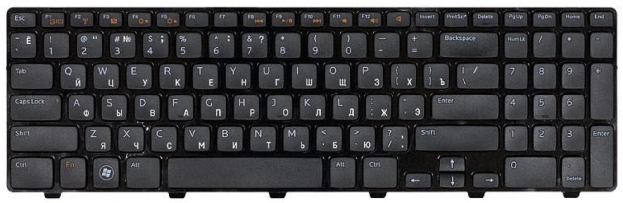 Клавиатура DELL Inspiron 15R OEM