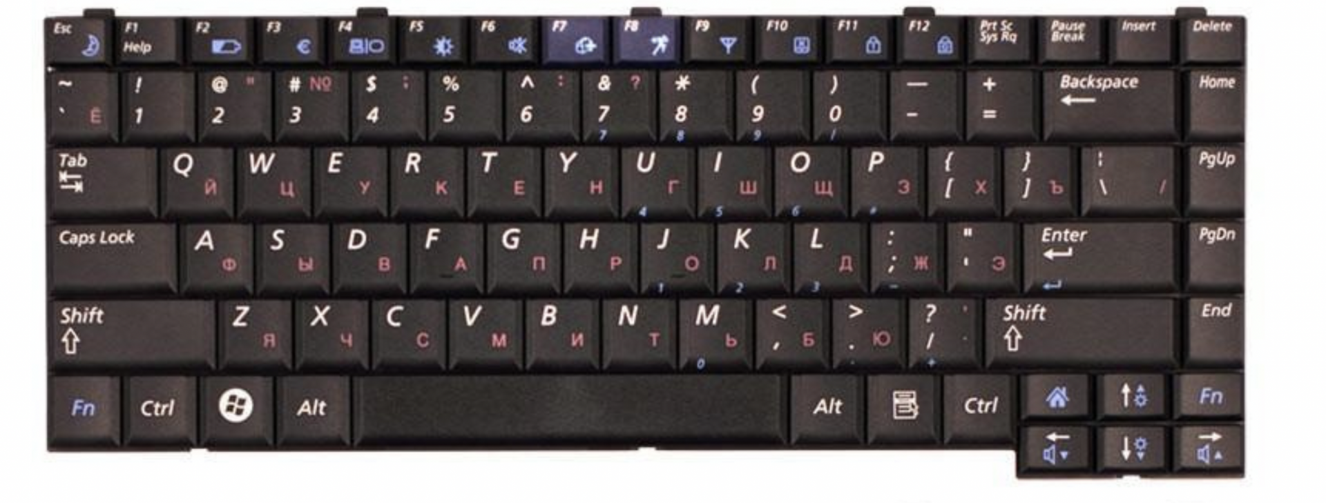 Клавиатура Samsung R23 OEM