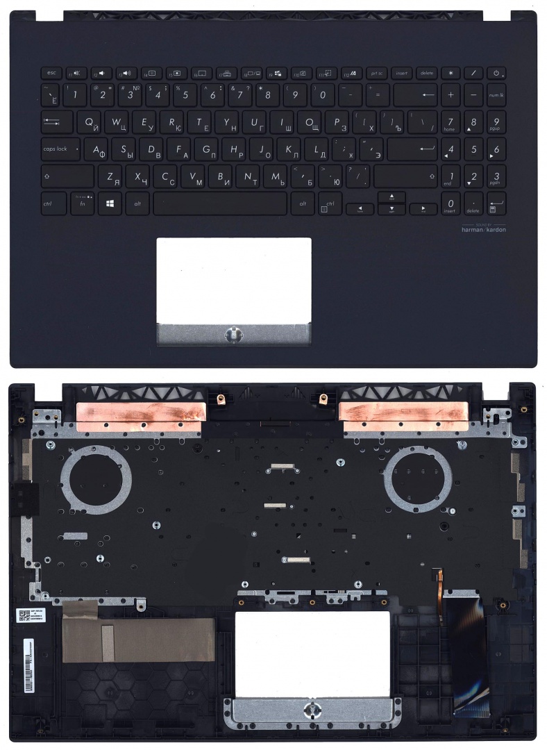 Клавиатура для ноутбука Asus X571 топкейс