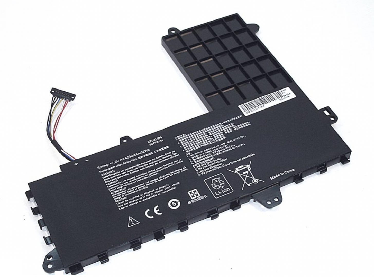Аккумулятор Asus R417SA 7.6, 32Wh, OEM