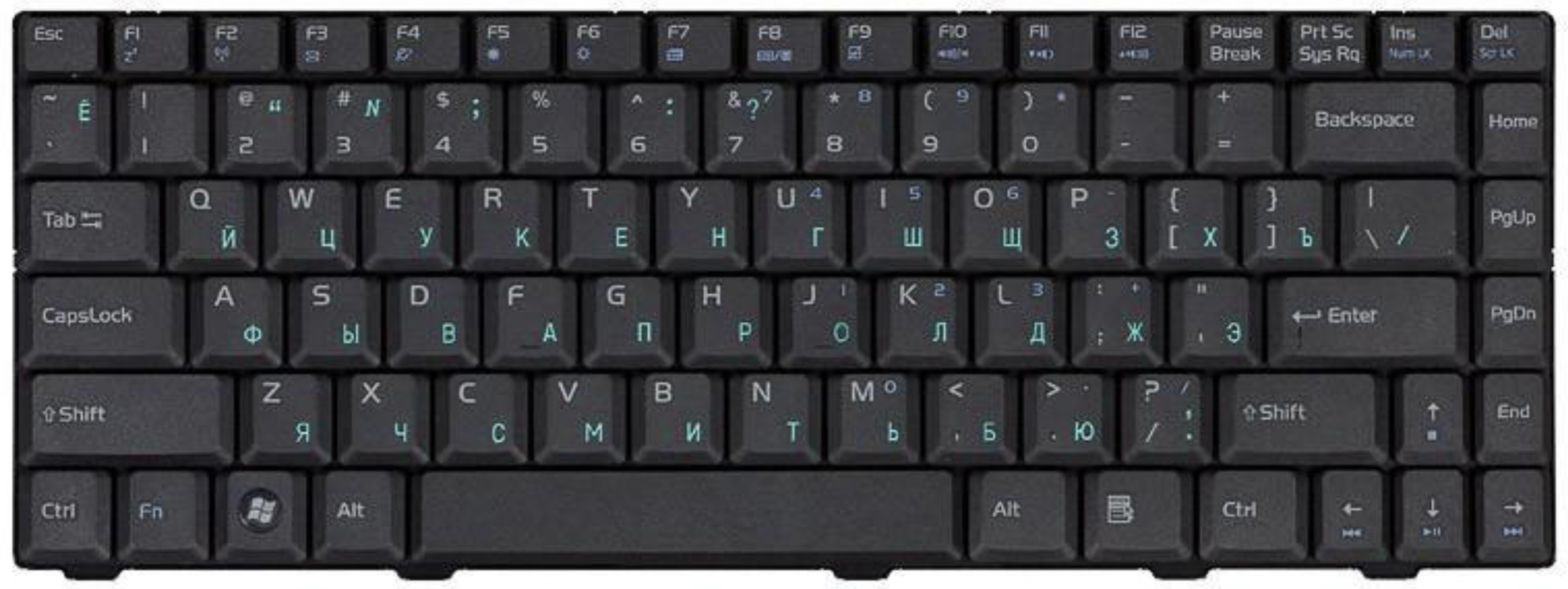 Клавиатура ASUS F83VF OEM